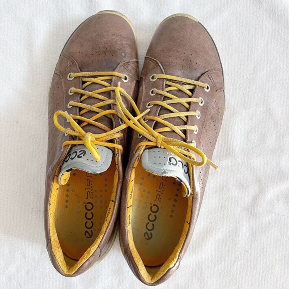 ECCO Men's Spikeless Golf Shoe Biom Hybrid Cocoa Brown/Fanta EU 45 US 11-11.5 - Picture 8 of 11